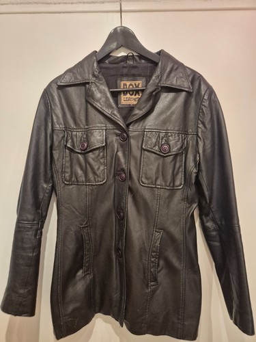 Vintage echtleder blazer - vintage,