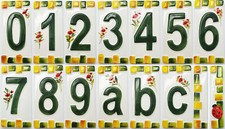 Keramik Zahlen Ziffern