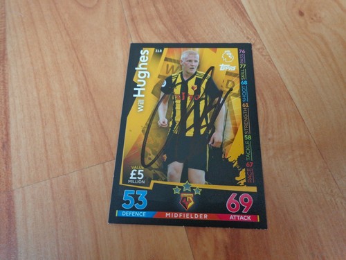 Handsignierte will hughes - will,
