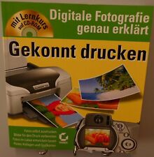 Digitale Fotografie Lernkurs Buch CD-ROM Genau erklärt Drucken Bearbeiten T72