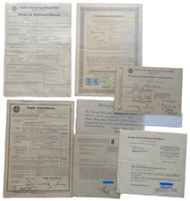 Alte Kfz Unterlagen