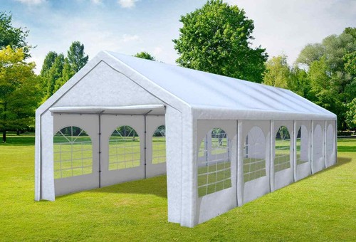 Partyzelt 4x12 weiss - partyzelt,