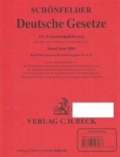 Schönfelder Deutsche Gesetze