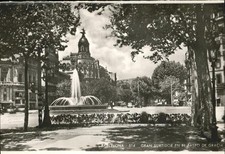 Barcelona Cataluna Gran Surtidor Paseo Gracia Springbrunnen
