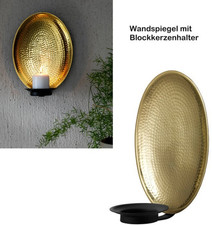 2 IKEA angenäm Wandspiegel Kerzenhalterungen sehr dekorativ