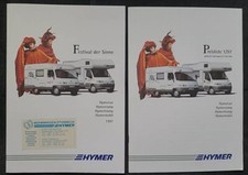 Fiat Ducato WoMo HYMER Hymermobil/Hymercamp/Hymertramp Prospekt/brochure/folleto