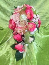 B27. ??  Exclusiver Brautstrauß Strauß Künstliche Rosen Hochzeit Werfstrauß
