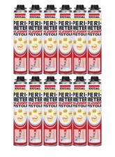 12x Soudal Perimeterkleber 750 ml Klebeschlaum Perimeter Kellerdämmung Jackodur