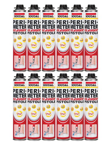 12x soudal perimeterkleber 750 - perimeterkleber,