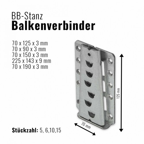 Stanz balkenverbinder - stanz,