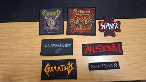 Sabaton crematory aufnäher - sabaton,