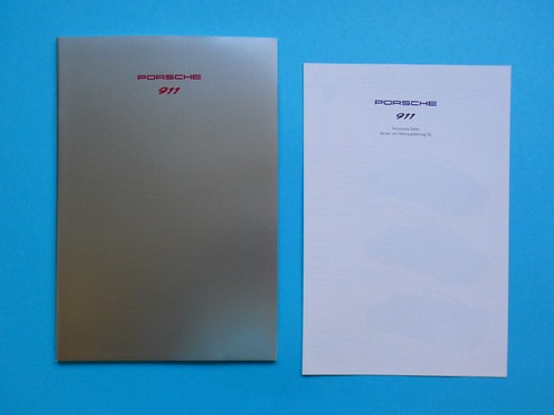 Prospekt katalog porsche - prospekt,