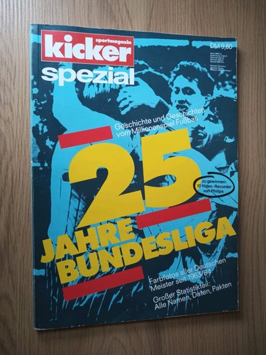 Kicker sportmagazin spezial - kicker, 25