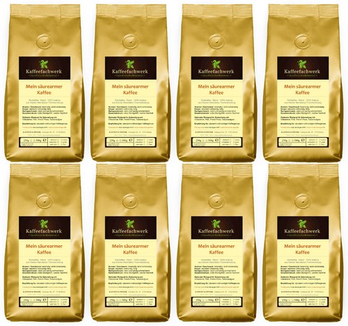 Mein säurearmer kaffee - mein, 8x500g
