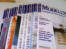 Konvolut: 12 Zeitschriften (von12)  Modell Werft. Das führende Fachmagazin für S