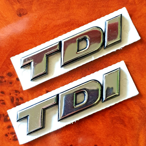 Tdi schriftzug retro - tdi,