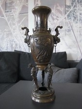 Große Vase aus Bronze, Japan, wohl Meiji Periode, H= 45cm