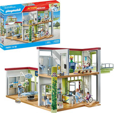 PLAYMOBIL Action Heroes Modernes Krankenhaus 71615 Spielset ab 4 Jahr