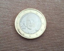 1 Euro Münze Monaco 2025
