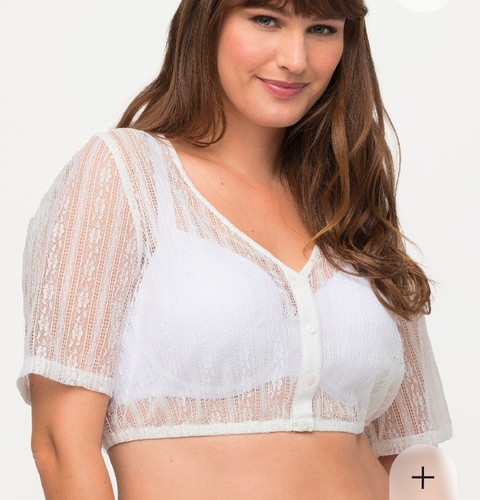 Dirndlbluse spitzenbluse - dirndlbluse,,