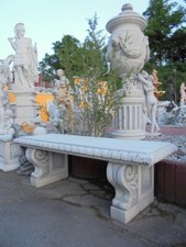 Gartenbank, Steinguss, H.46