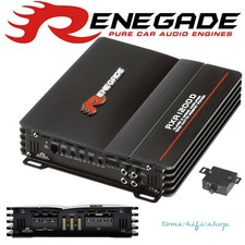 Renegade 1200 Watt 1-Kanal Auto Verstärker digital Endstufe Subwoofer RXA1200D