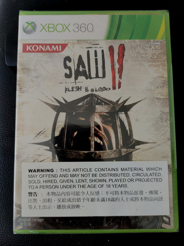 Saw flesh and blood xbox - -,