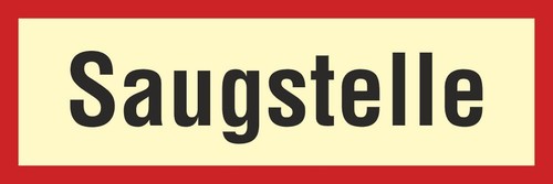 Brandschutzzeichen saugstelle - brandschutzzeichen,