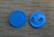 DDR Prägemarke Plakette techn.Überprüfung  Nummernschild Auto Trecker KFZ