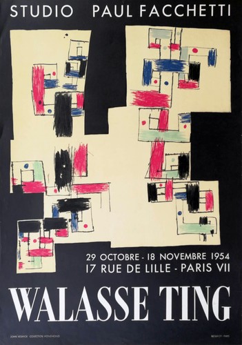 Walasse ting studio - walasse, faccetti