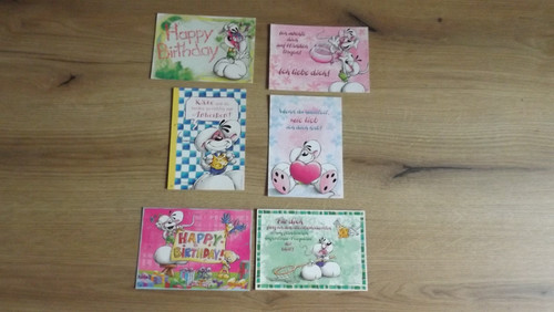 Diddl postkarten sammlung - x,
