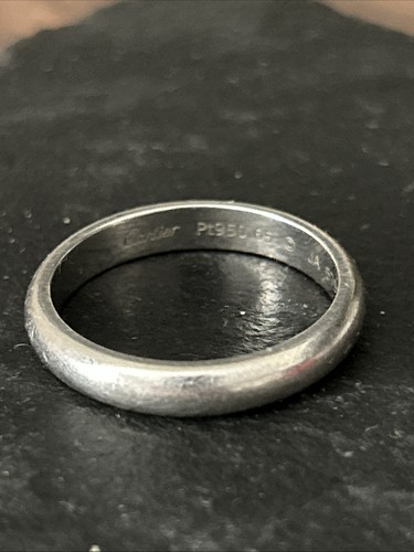 Cartier platin bandring - cartier,