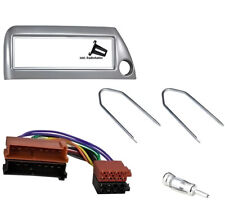 FORD KA RBT Radioblende Silber ISO Radioadapter Antennenadapter Entriegelung