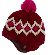 Jack Wolfskin Diamond Knit Cap Kinder Mütze Bommelmütze