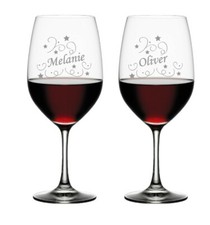 Leonardo Rotweinglas CIAO+ 430ml mit Gravur – personalisiertes Geschenk