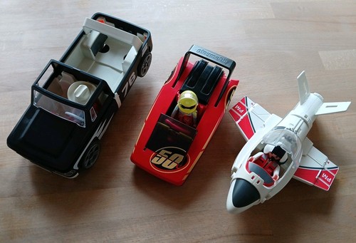Playmobil click 3 modelle - click,