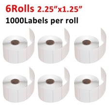 6Rolls 2.25"x1.25" Direct