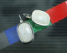 dyrberg kern ohrhänger silber swarovski strassteine gross weiss neu