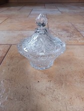 wunderschöne  Zuckerdose  Dekor Florenz von der Kristallfirma Nachtmann