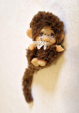 Vintage Monchhichi Mini Baby Affe Figur Stil Plüschtier 70er 80er selten Sammler