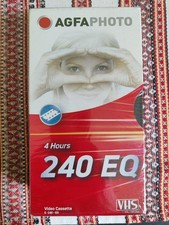 AGFA Photo 240 EQ 2x VHS Leerkassetten | Neu sealed ungeöffnet