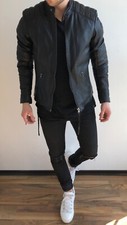 Neu tigha lederjacke - tigha, samson