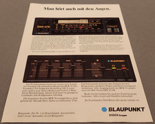 7. Blaupunkt Auto Radio SM 21 Bosch Gruppe  Werbeanzeige Werbung Reklame 1981