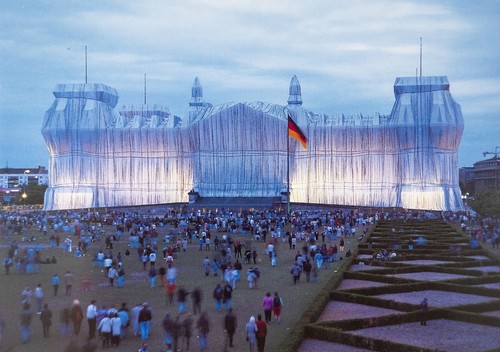 Christo kunstpostkarte - christo,