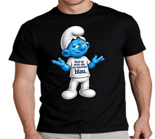 Schlumpf shirt schlümpfe - schlumpf,