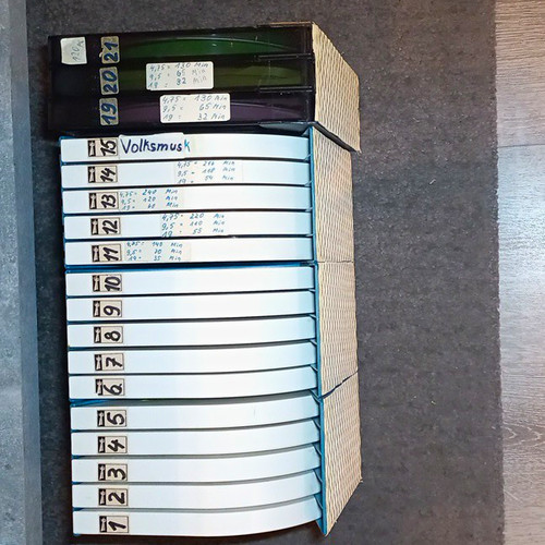 17xalu tonbandspulen cm no - ,