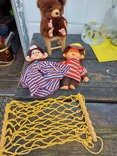 3 Alte Moncicci mit Zubehör und Kleidung 