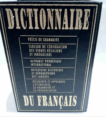 Dictionnaire langue - dictionnaire, la