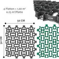 ✅ Rasengitter 50x50x4cm