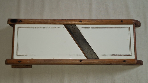 Antiker krauthobel holz - krauthobel,